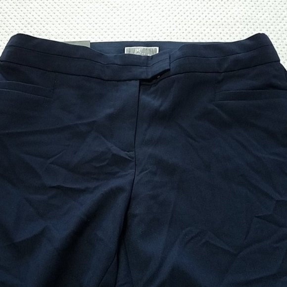 JM Collection Slim-Leg Pants, Intrepid Blue, Size 8P - Picture 4 of 4